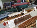 The Swiss steam yacht Der Seekadett built by Arthur M. Barlow who is a member of The Ship Modelling Society.